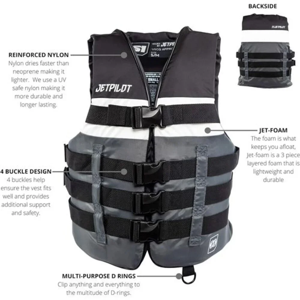 S1 Nylon Coast Guard Approved Life Vest PFD